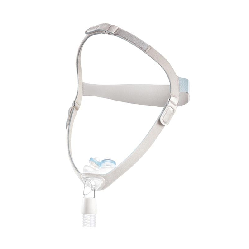 Nuance Gel CPAP маска с носни възглавнички и текстилна рамка