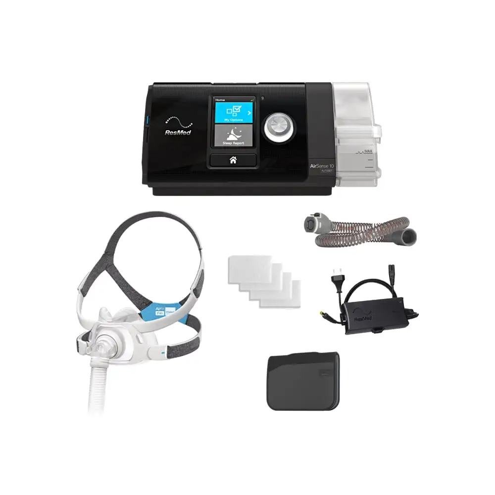 AirSense 10 AutoSet CPAP апарат с маска AirFit F40