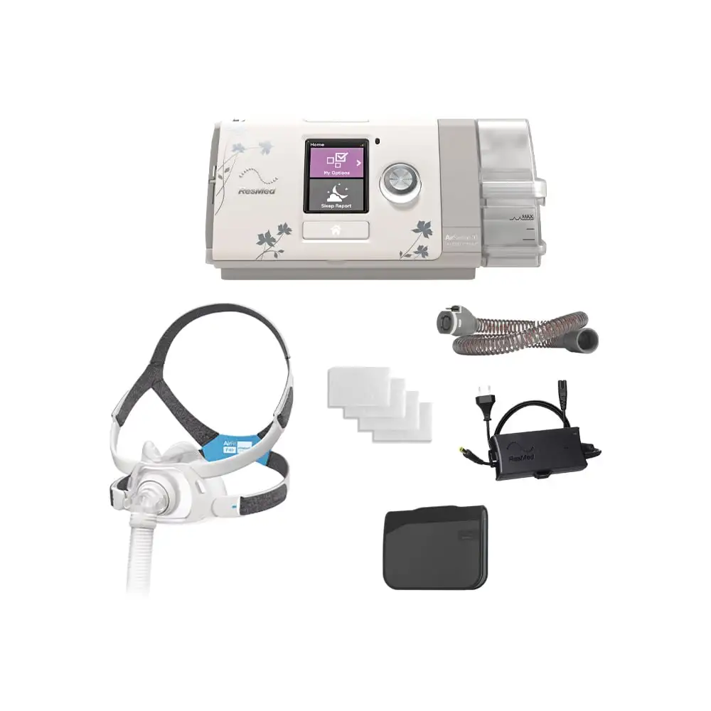 AirSense 10 AutoSet CPAP апарат с маска AirFit F40